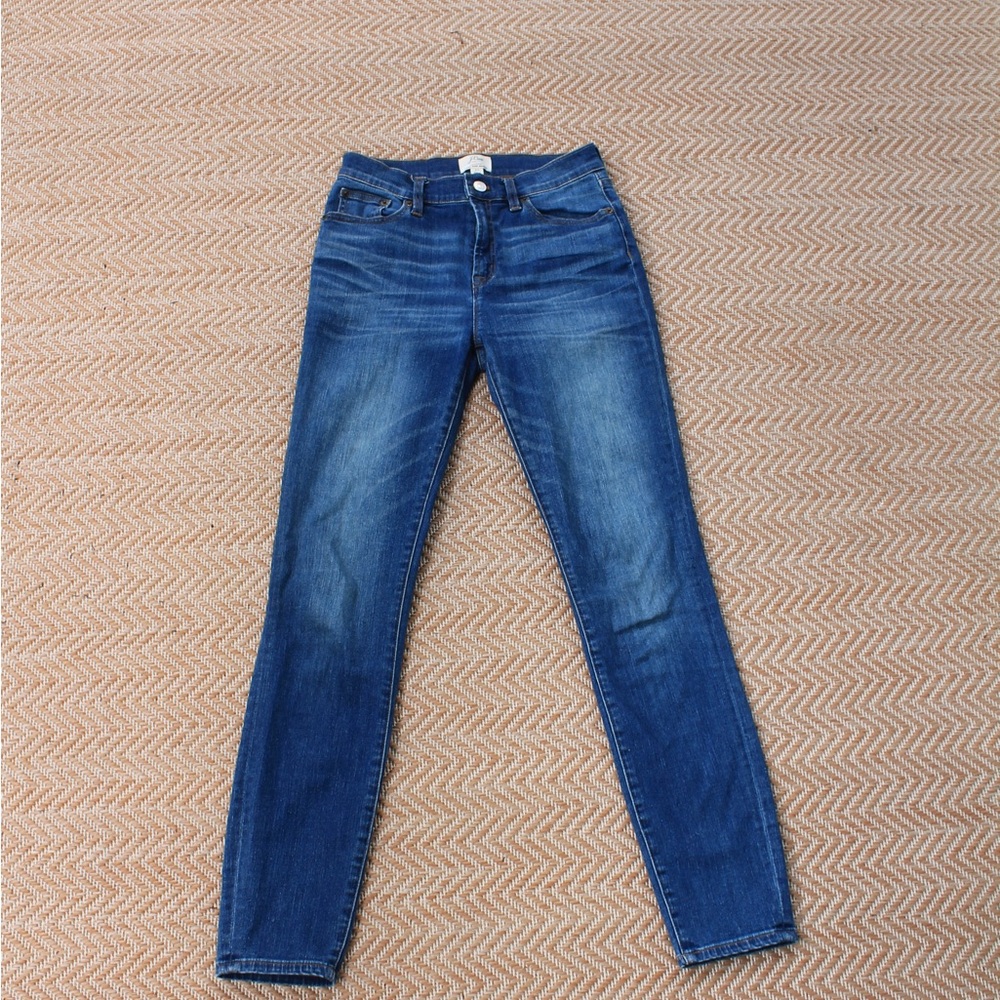 J.Crew High Waist Straight Leg Jeans